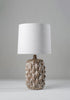 Quail shown with 15" Fez in Natural Linen with Cream Card lining
