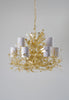 Bodu Gold shown with 3.5" Top Hat in Natural Linen with Cream Card lining