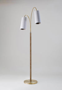 Antique Brass with Dark Cane | MFL32