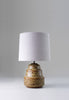 Sulphur shown with 15" Fez in Natural Linen with Cream Card Lining