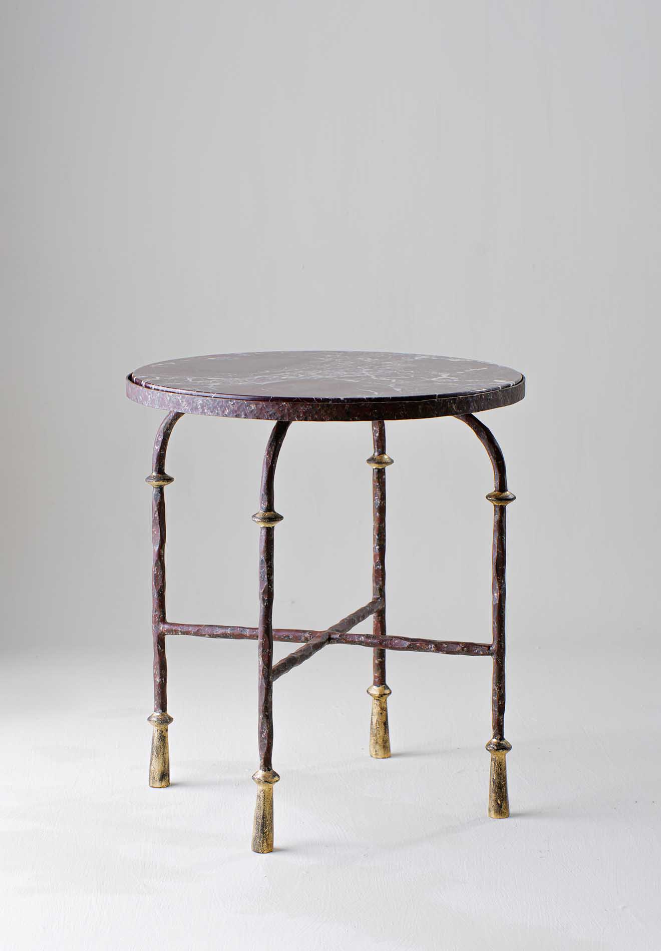 Old Rust shown with Rosso Levanto marble top