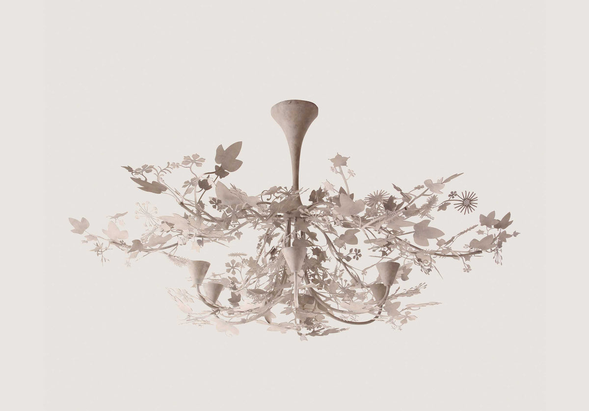 Ivy Shadow Ceiling Light Large with Flute – Porta Romana