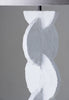Plaster White shown with 16" Low Hat in Natural Linen with Cream Card lining