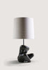 Bronzé shown with 12" Fez in Natural Linen with Cream Card lining