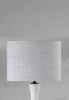 15" Slim Straight Oval in Natural Linen with Cream Card Lining