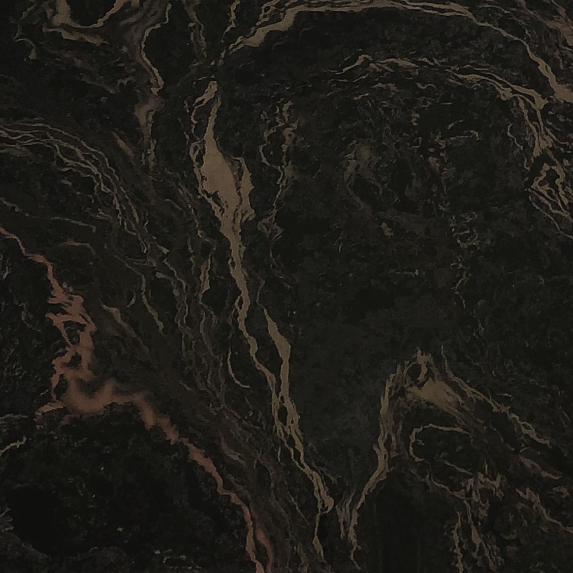 Porta Romana Black Marble Glass