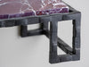 Carbon with Rosso Levanto marble top