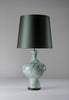 Parsley with New Bronze with 17" Bongo Asparagus Satin and Cream Card Lining