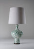 Parsley with New Bronze with 17" Bongo Natural Linen and Cream Card Lining