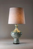Parsley with New Bronze with 17" Bongo Natural Linen and Cream Card Lining