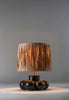 Black with 10" Drum in Raffia