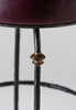 Bronzed with Distressed Gold and COM seat pad