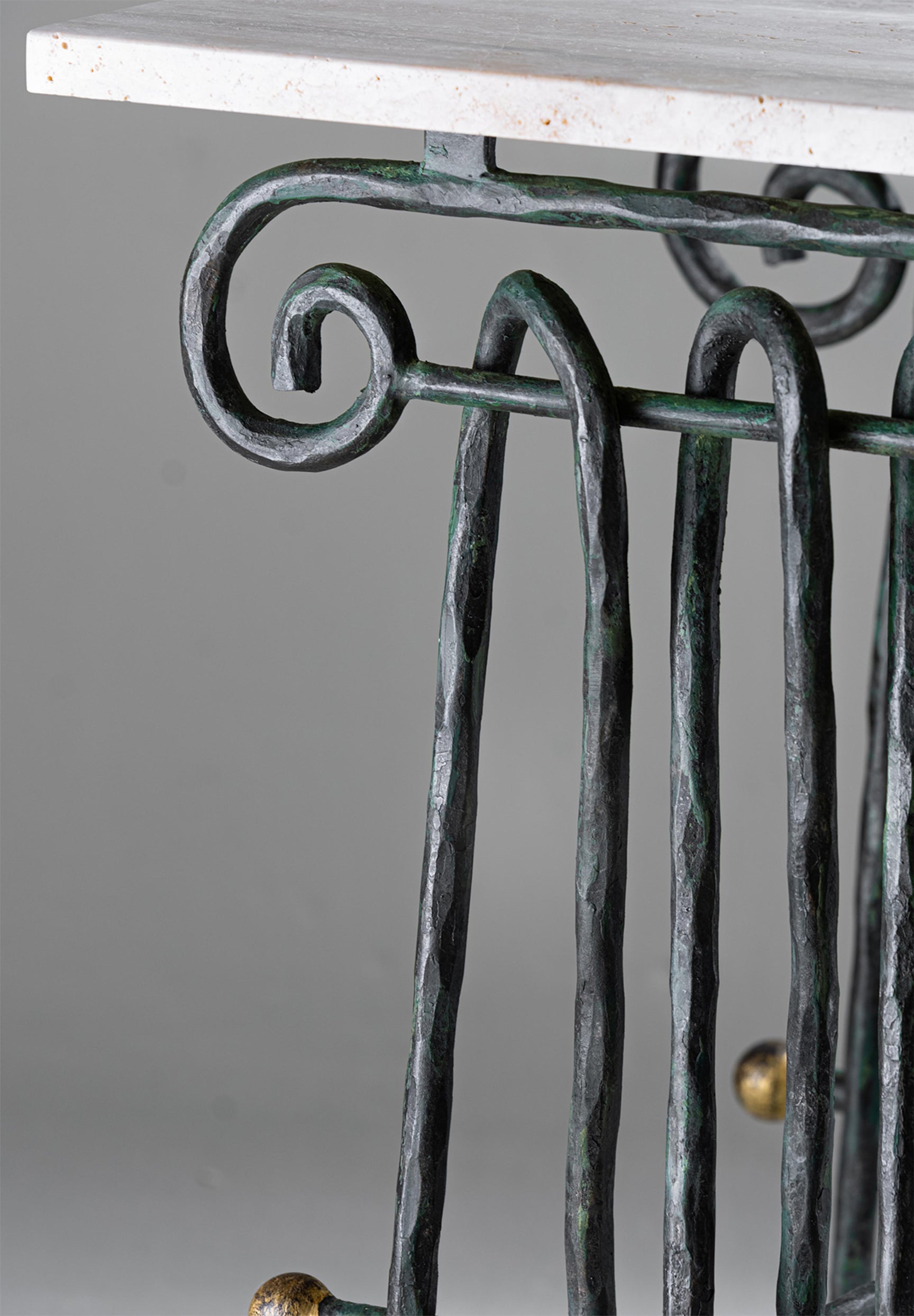 Verdigris with Romano Travertine