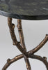 Relic Bronze with Verde Fantastico marble top