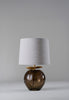 Assam and Decayed Gold with 10" Drum in Natural Linen and Cream Card lining 