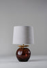 Cayenne and Decayed Gold with 10" Drum in Natural Linen and Cream Card lining 