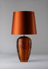 Marmalade with 16" Bongo in Burnt Orange Satin with Cream Card lining