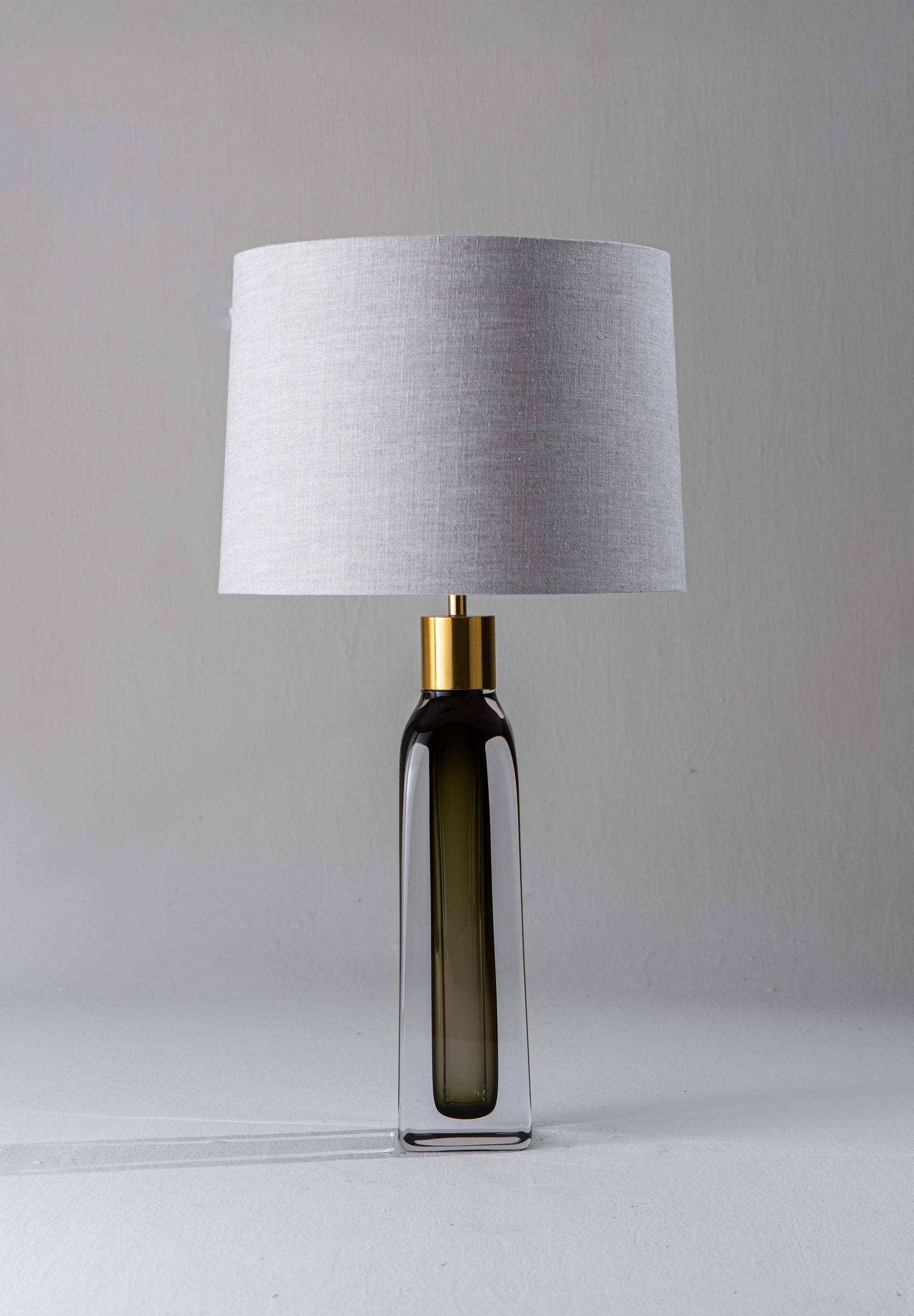 Bronze with Aged Brass with 14" Drum in Natural with Cream Card lining