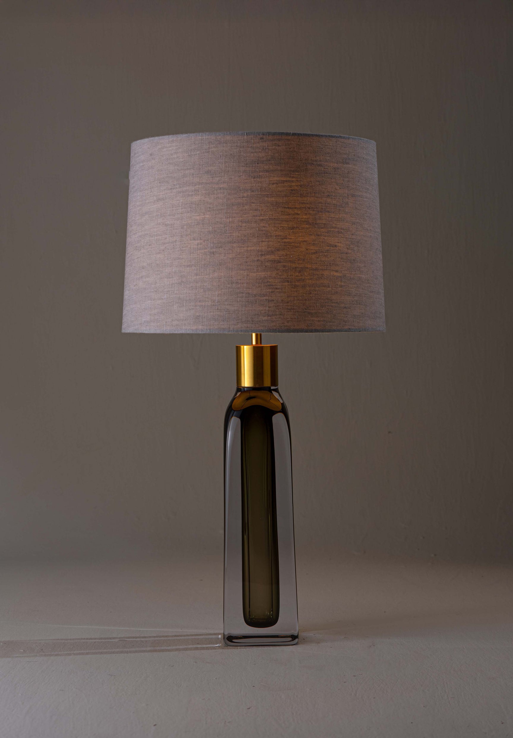 Bronze with Aged Brass with 14" Drum in Natural with Cream Card lining