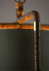 Dark Cane and Brass with 12" Holden Cylinder in Lichen Cotton with Cream Card Lining