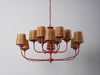 Indian Red with 5.5" Fez in Wicker