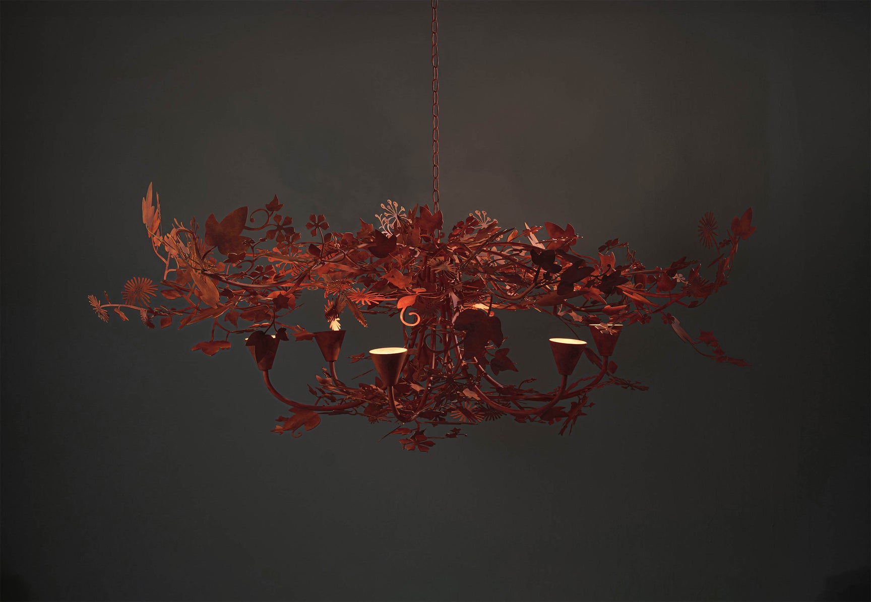 Ivy Shadow Chandelier Large with Chain