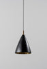 Black with Etched Gold