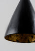 Black with Etched Gold.