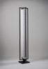 Carbon with 8" Giacometti Cylinder in Natural Linen with Cream Card Lining