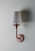 Masala with 5" Bonny Fez in Natural Linen and Cream Card lining | UL Backplate