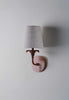Masala with 5" Bonny Fez in Natural Linen and Cream Card lining | UL Backplate