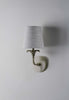 Swedish Grey with 5" Bonny Fez in Natural Linen and Cream Card lining | UL Backplate