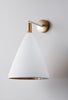 Plaster White with Cream Etched Gold