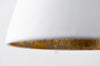 Plaster White with Cream Etched Gold