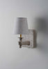 Swedish Grey with 5" Bonny Fez in Natural Linen and Cream Card lining | UL Backplate