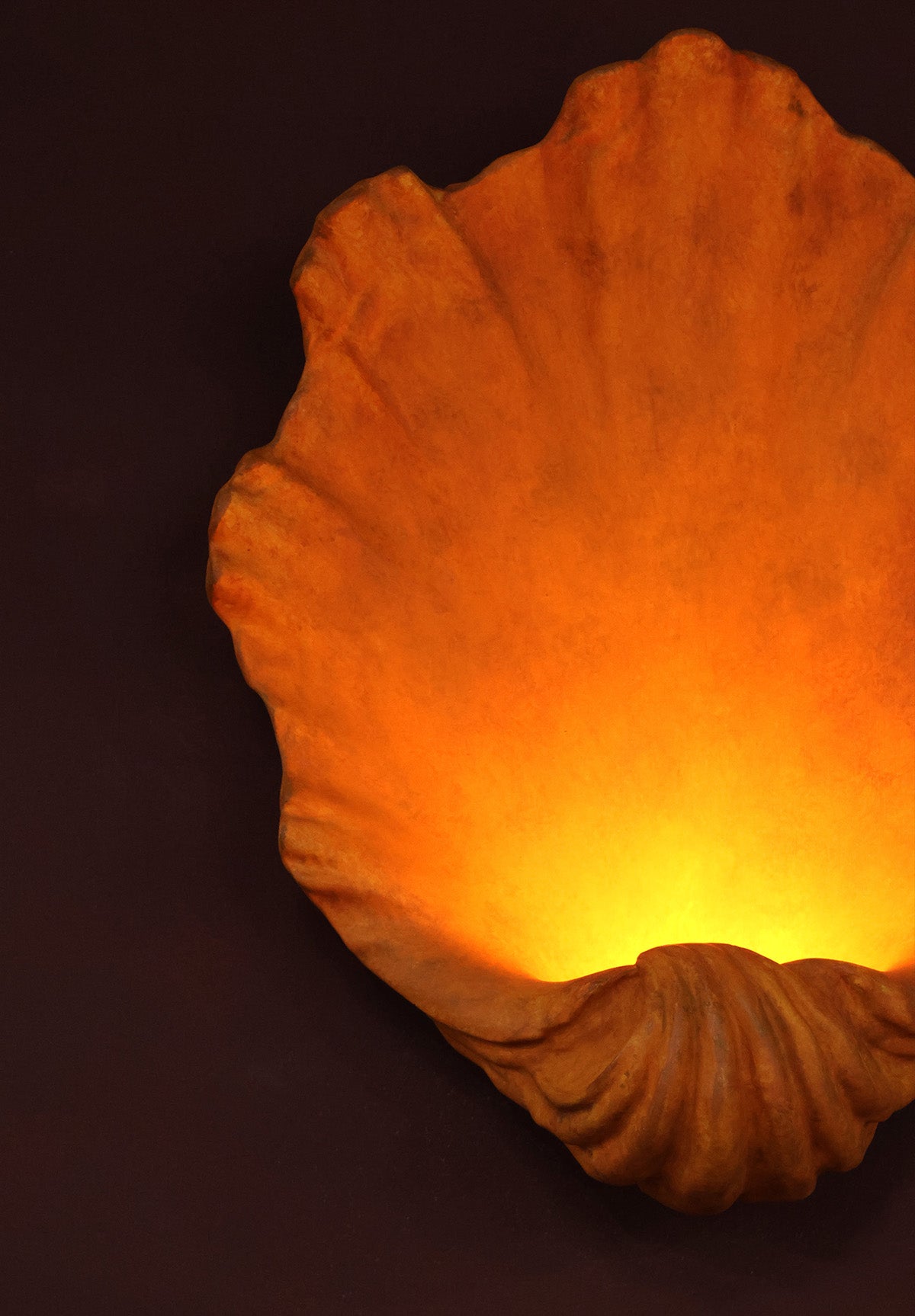 Scallop Wall Light Small