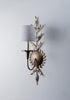 French Brass shown with 5.5" Fez in Natural Linen with Cream Card Lining 