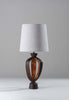 Dark King Copper and King Copper shown with 11" Bongo in Natural Linen with Cream Card lining