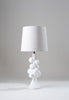 Plaster White shown with 13" Bongo in Natural Linen and Cream Card lining