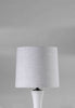 10" Fez in Natural Linen with Cream Card Lining