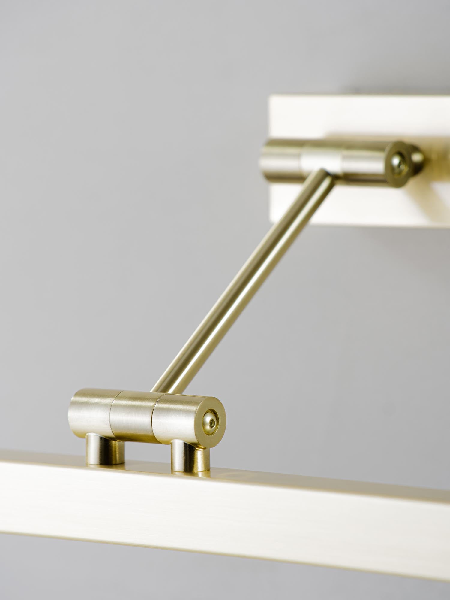 Shown in Brushed Brass